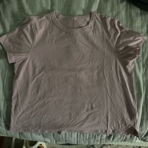 Lululemon Pink Peony Classic-Fit Cotton-Blend T-Shirt